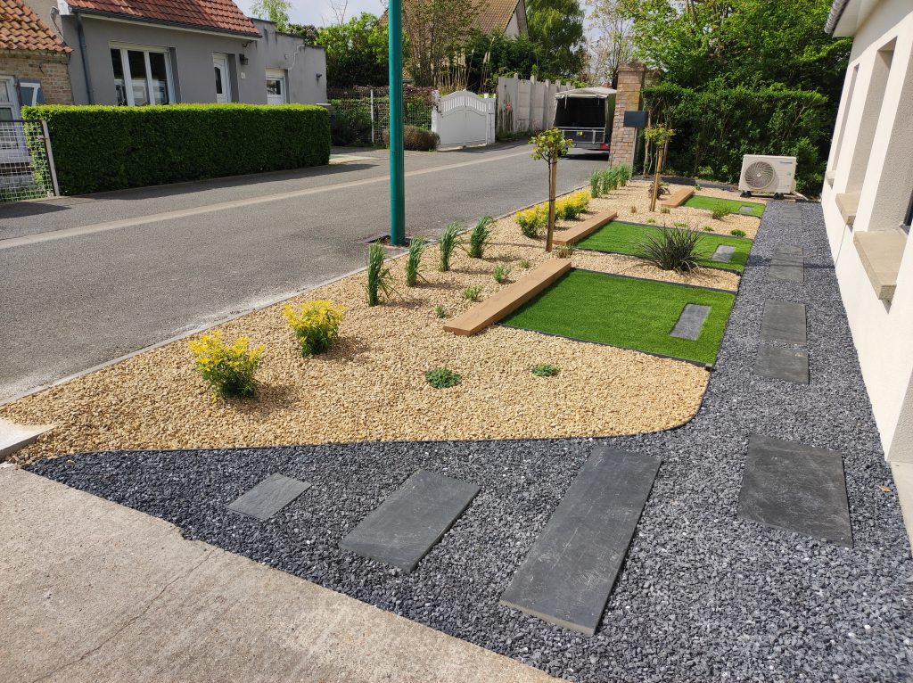 DproG extérieur paysagiste jardin minéral création conception paysagère étude projet paysager réalisation