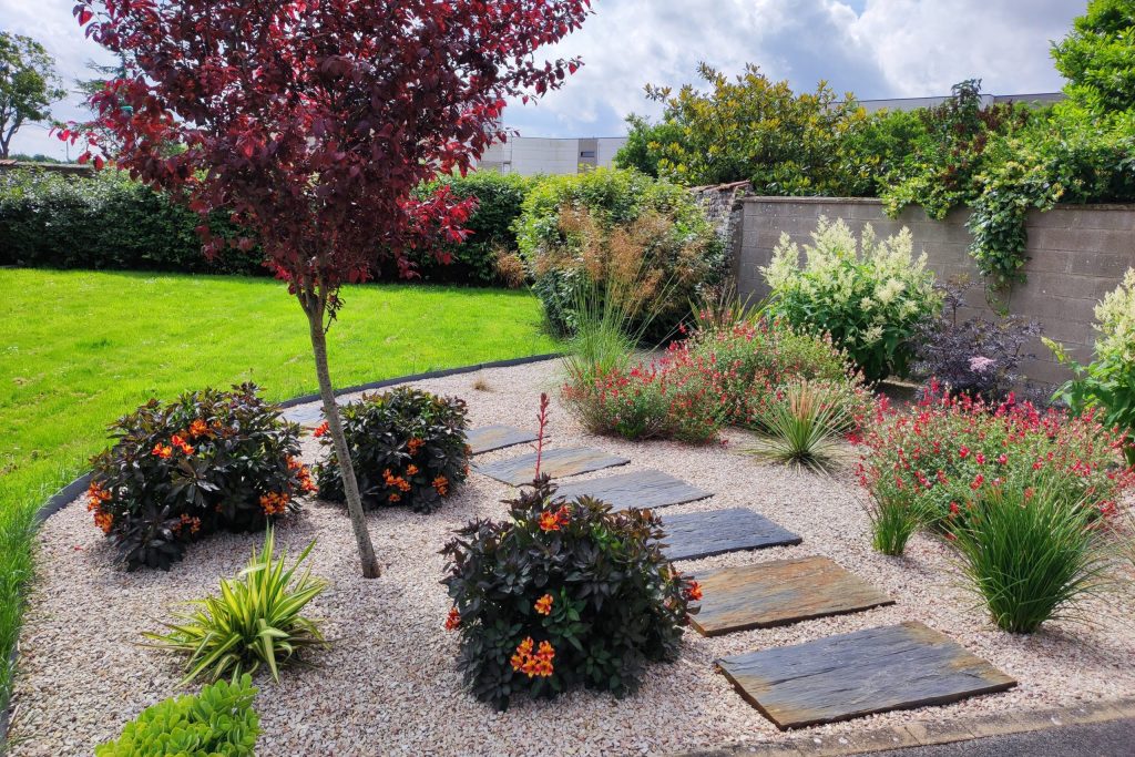 DproG extérieur paysagiste jardin minéral création étude projet paysager réalisation
