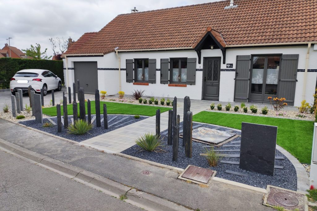 DproG extérieur paysagiste jardin minéral création étude projet paysager réalisation